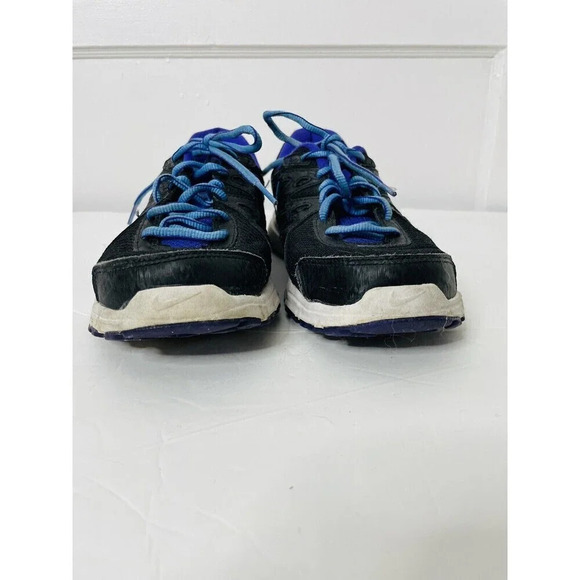 Nike Womens Revolution 2 Running Training Shoe  554902-023 SZ 7.5 Black Purple - Picture 2 of 10